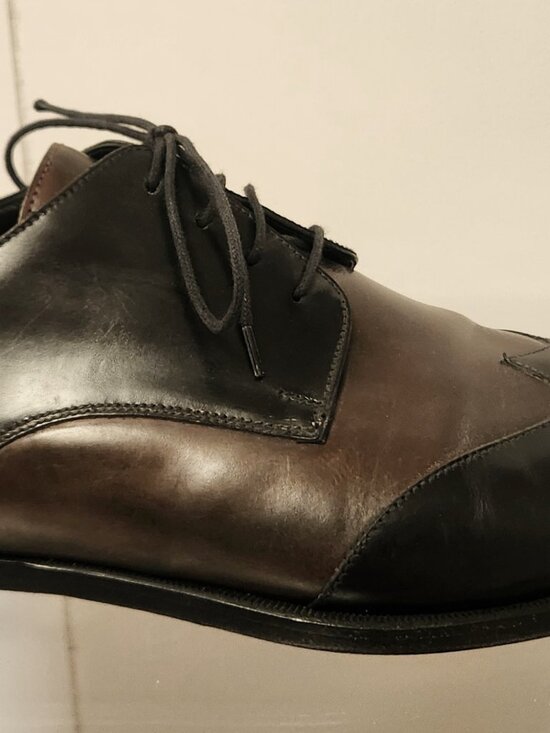 Canali shoes 12 men\'s two tone wingtips Italy size 46 main image 5